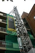 AlimakHek temporary lifts for Tower Hamlets Homes